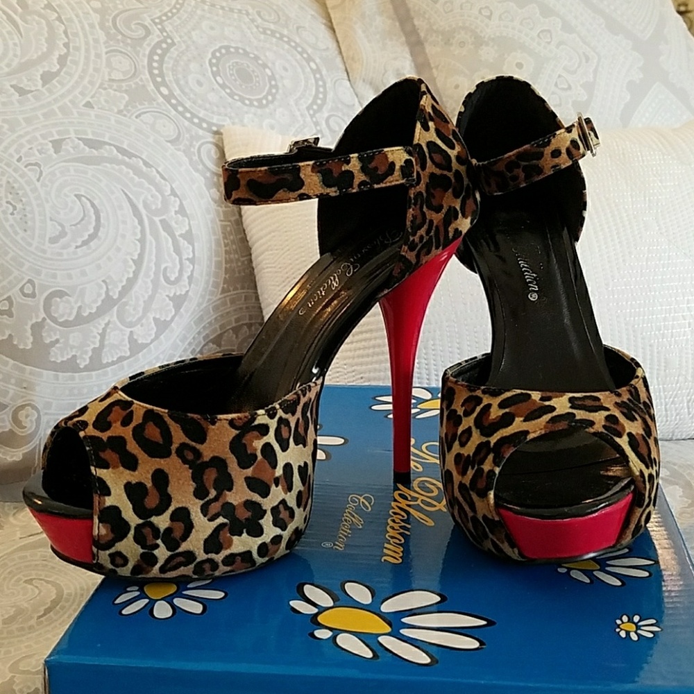 Leopard & Red Heels